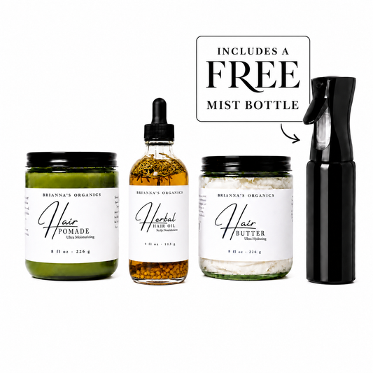 Complete Growth Trio benefits for scalp nourishment, moisture retention, and reduced breakage