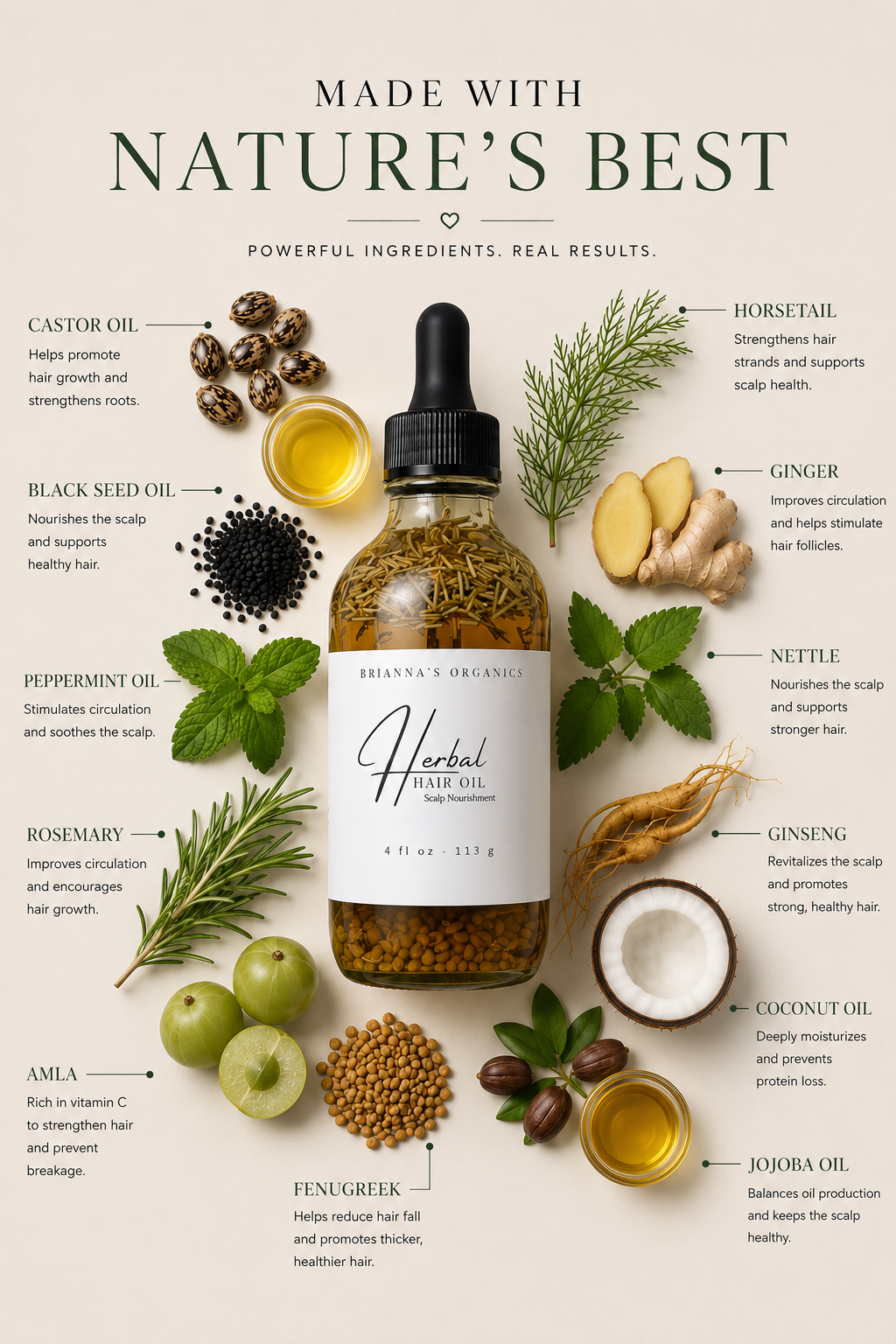 Aceite capilar herbal™