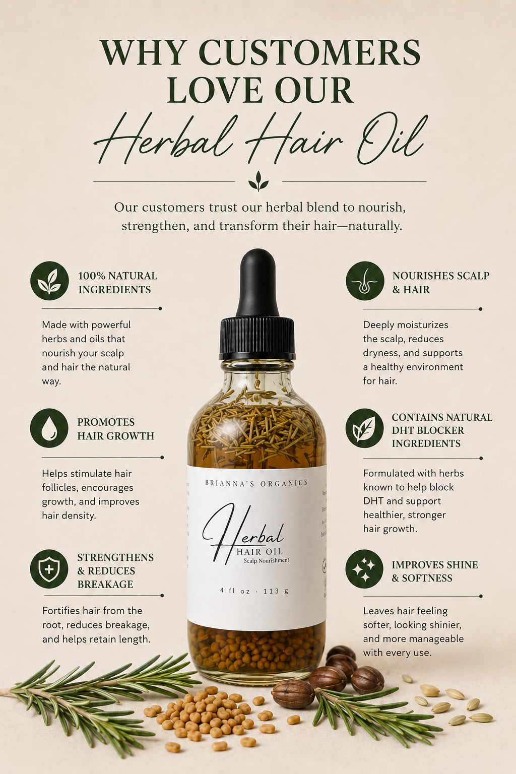 Aceite capilar herbal™