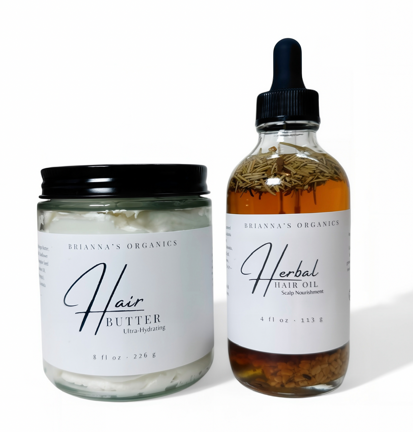 Hair Butter & Herbal Hair Oil Bundle