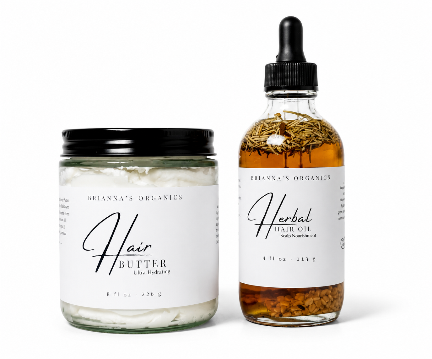 hair butter and oil bundle LCO METHOD